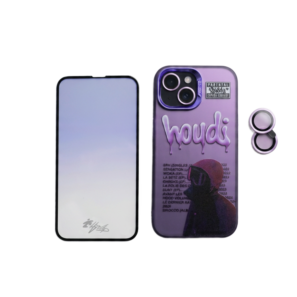 Pack protection complète (Coque + Protections de caméras + Protection d'écran)