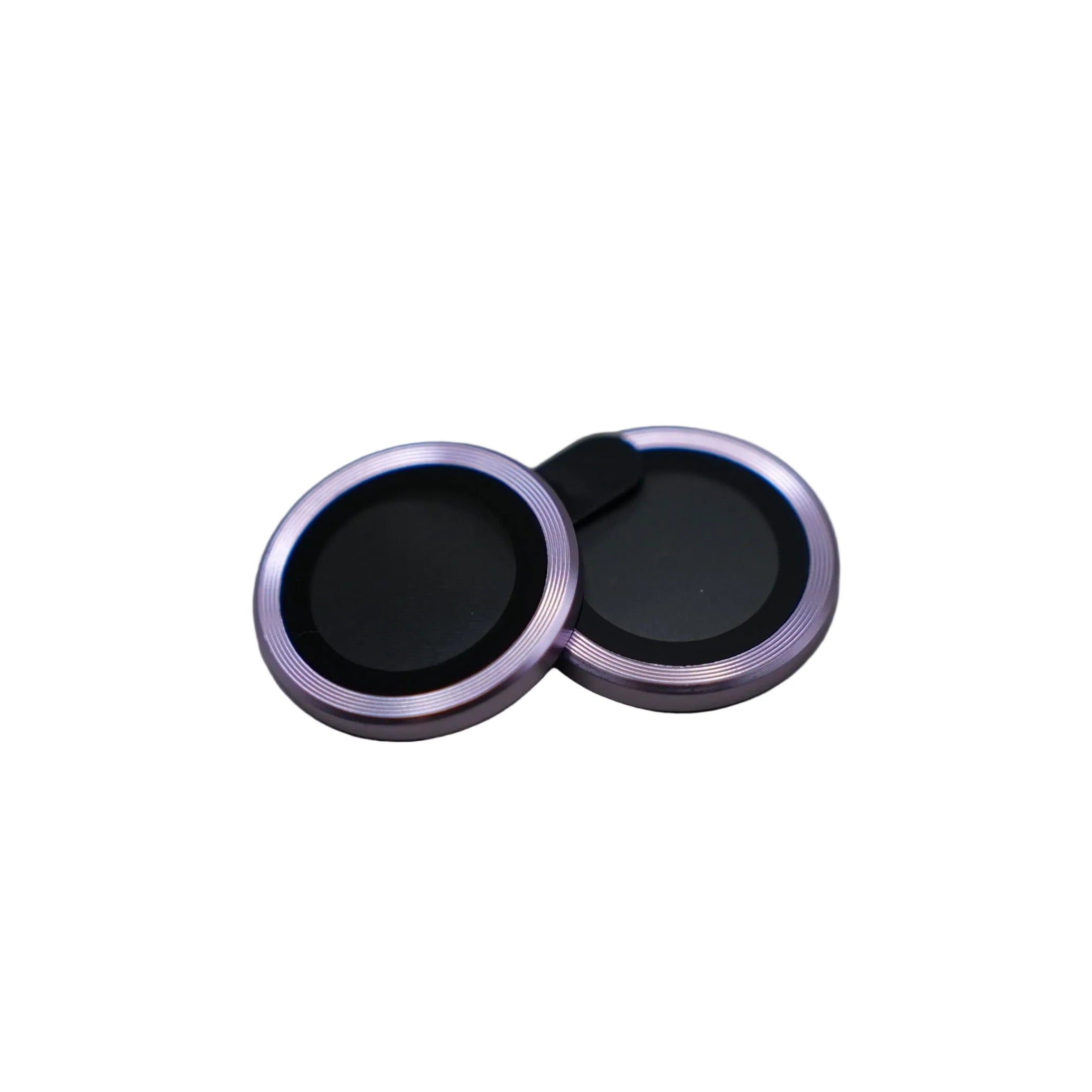 Protections d’objectif violettes pour caméra iPhone